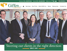Tablet Screenshot of giffenlawyers.com